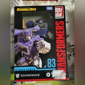 Hasbro Transformers Generations Studio Series 83 Soundwave Decepticon